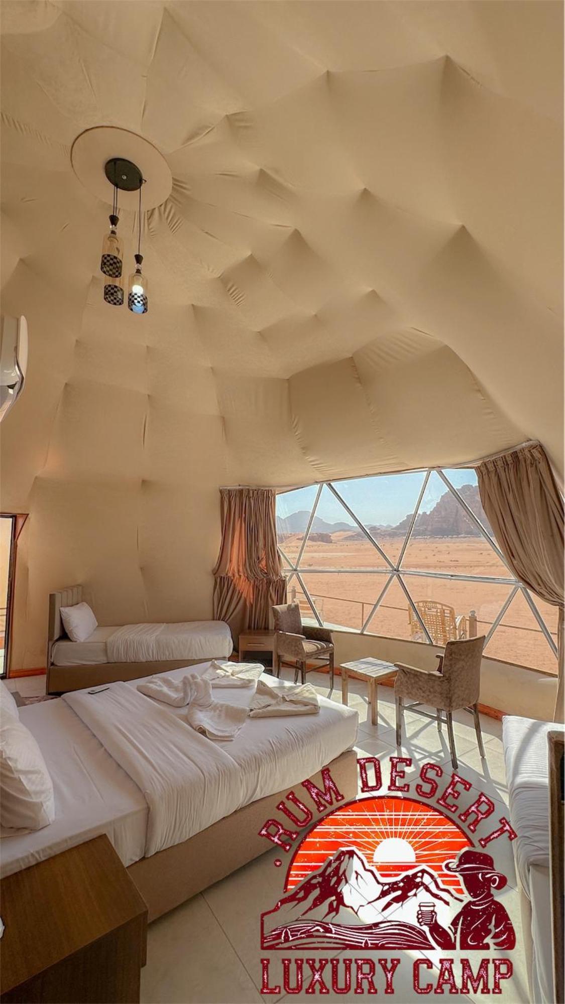 Rum Desert Luxury Camp & Bubble Room Wadi Rum Buitenkant foto