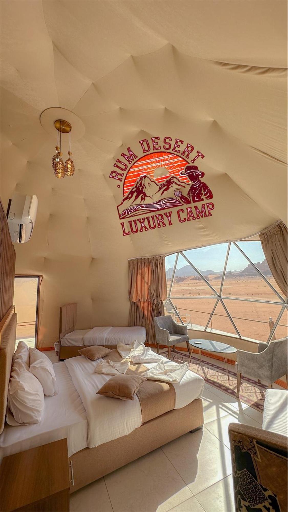 Rum Desert Luxury Camp & Bubble Room Wadi Rum Buitenkant foto