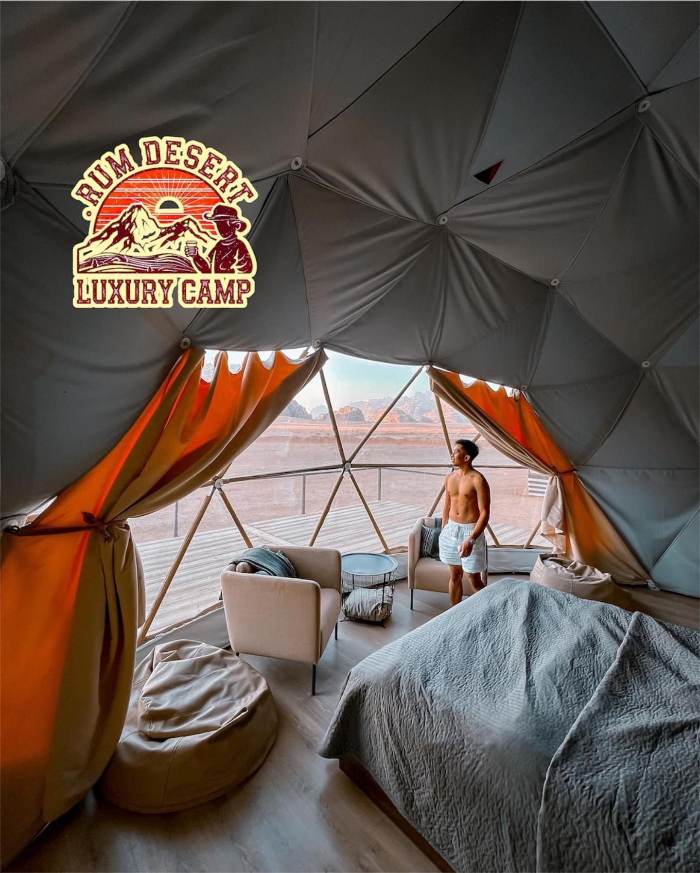 Rum Desert Luxury Camp & Bubble Room Wadi Rum Buitenkant foto